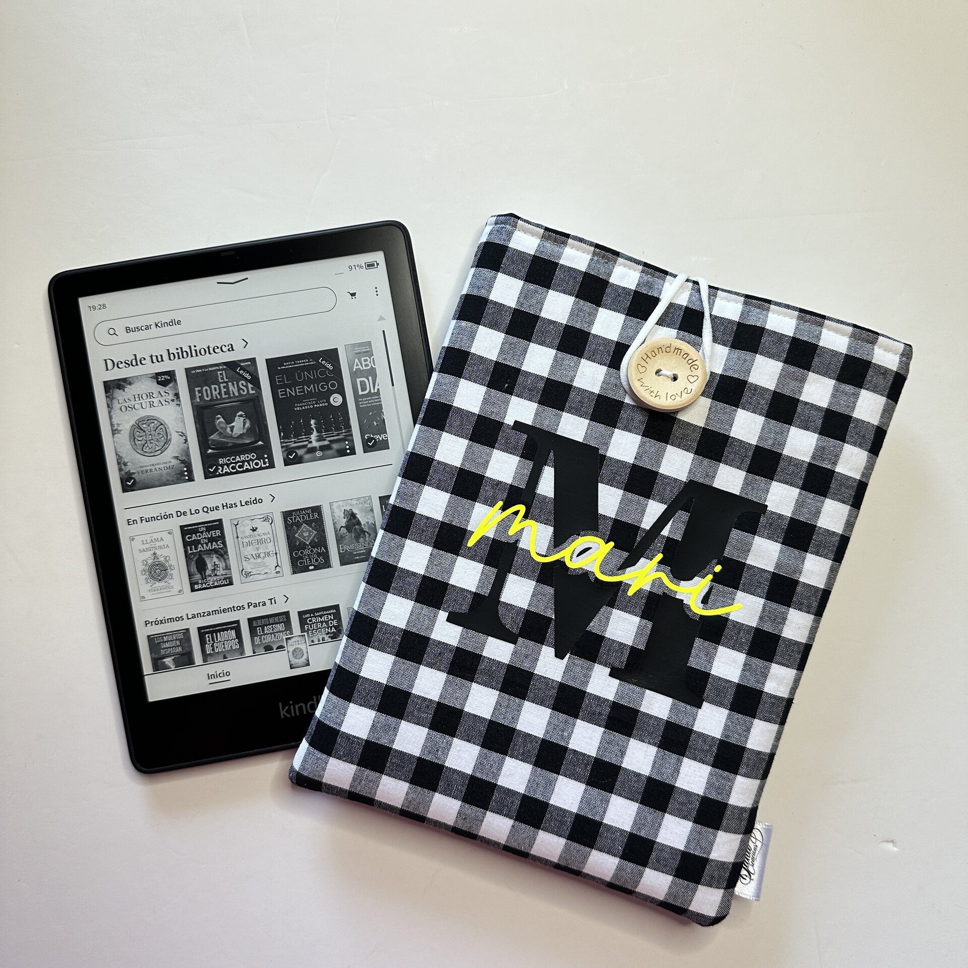 Fundas para Ebook Vichy Negro - Fluor - 3